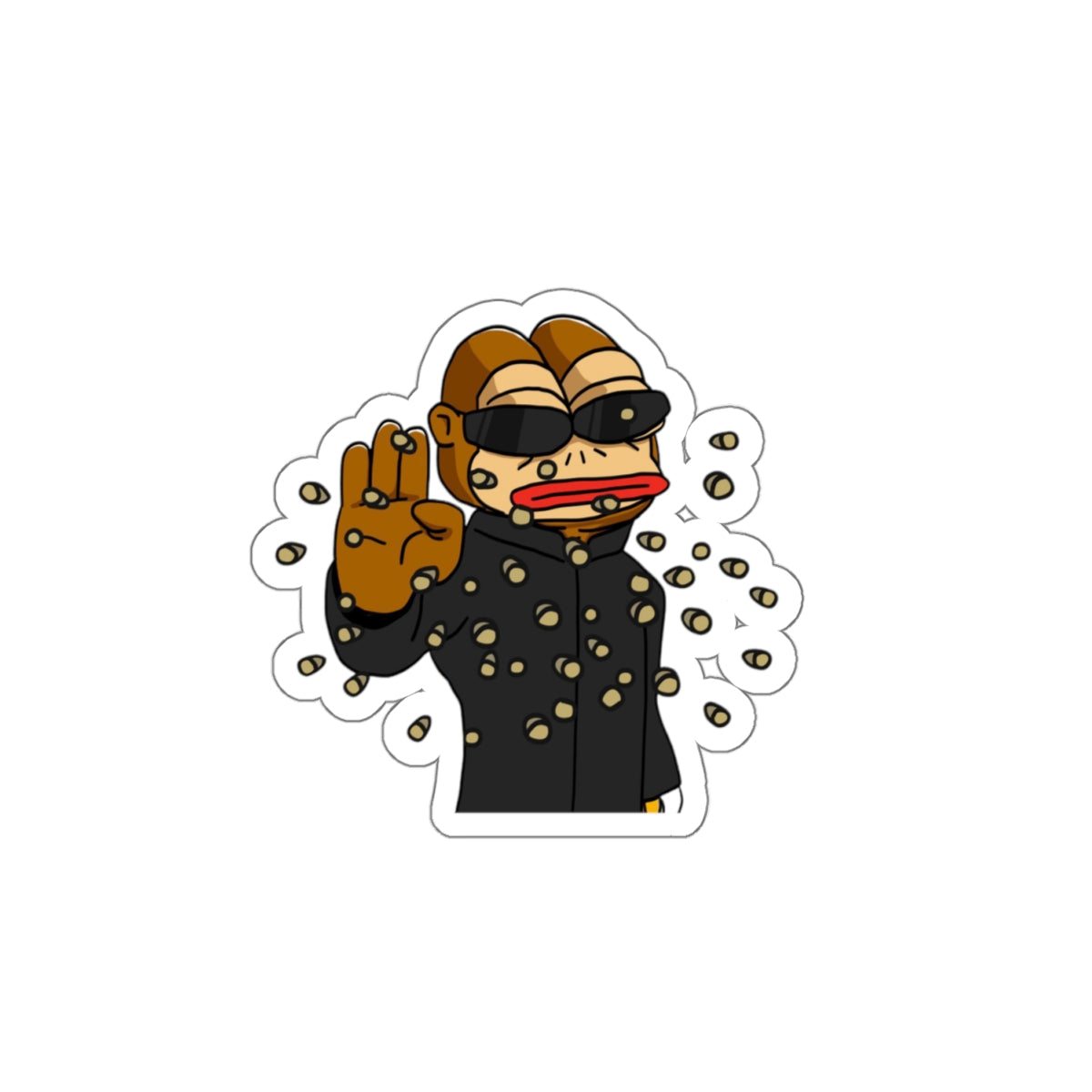 Matrix Ponke Sticker