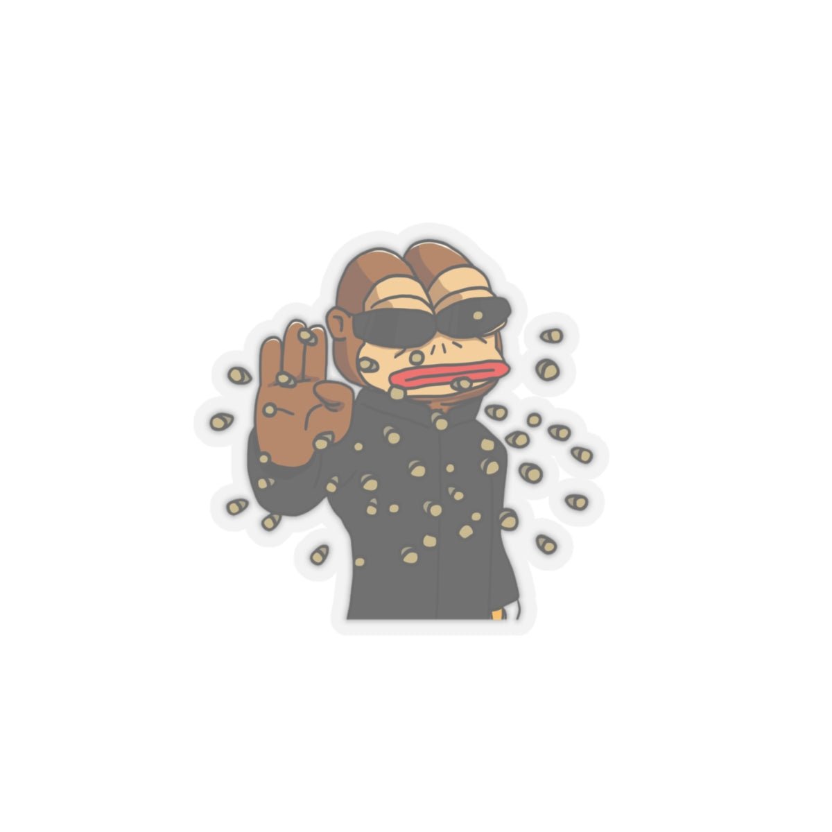 Matrix Ponke Sticker