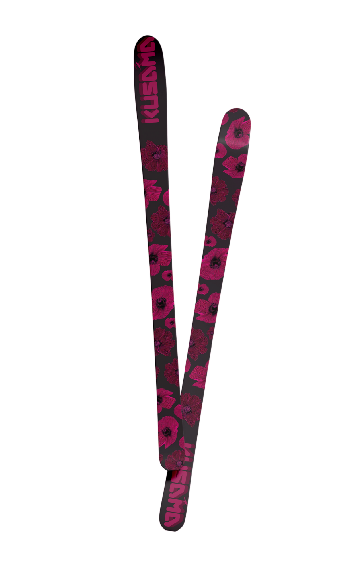 Kusama Blossom Skis