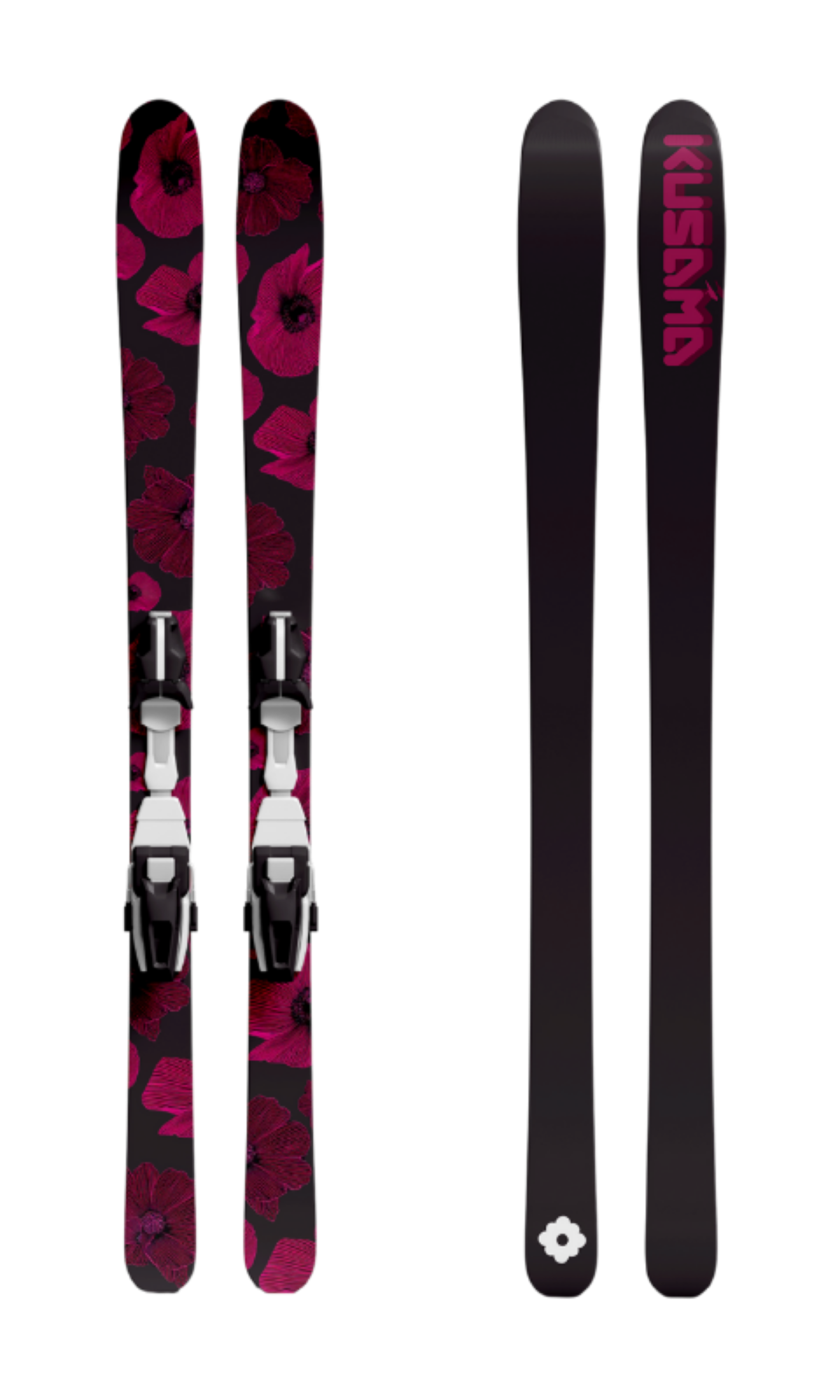 Kusama Blossom Skis