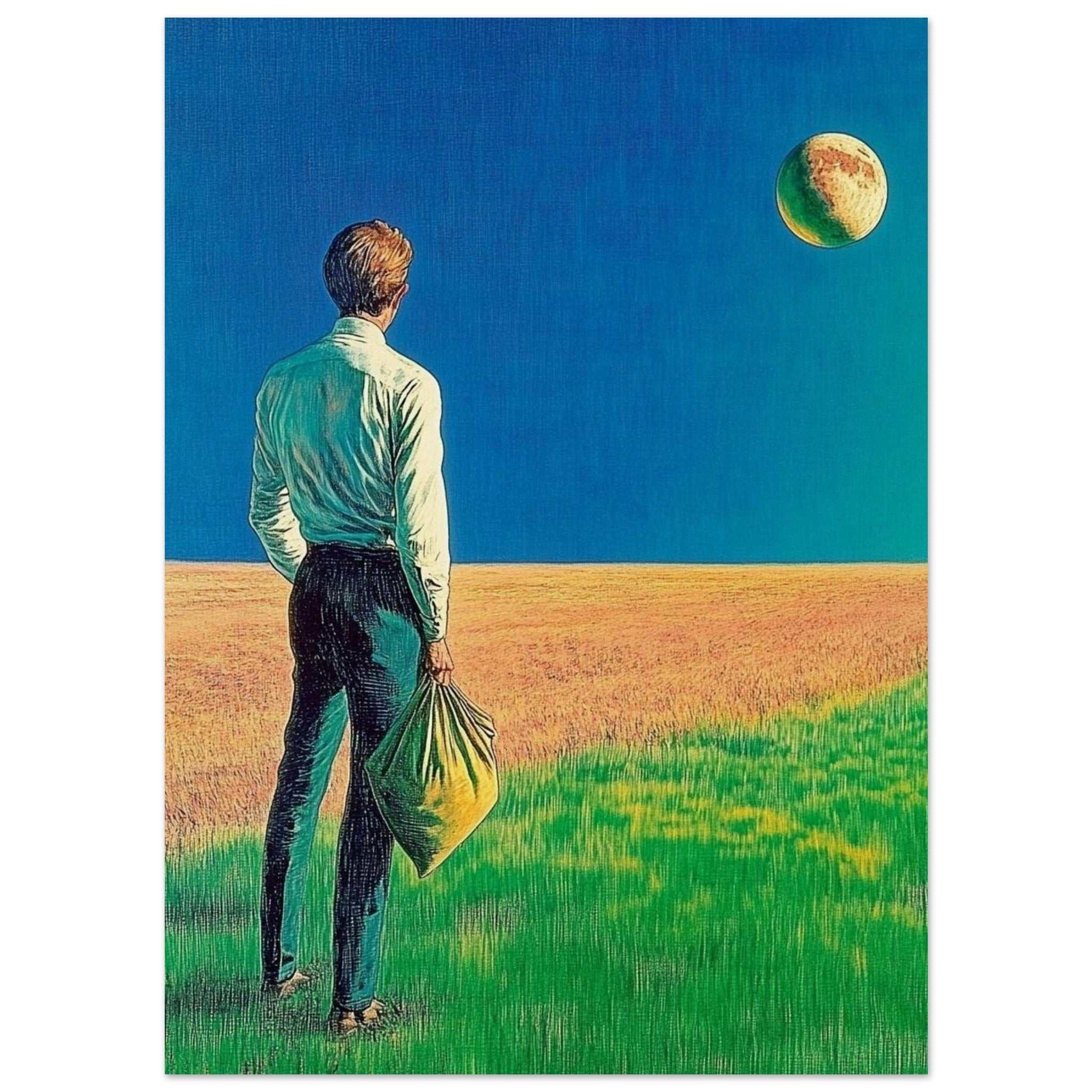 To the Moon Limited Edition Crypto art