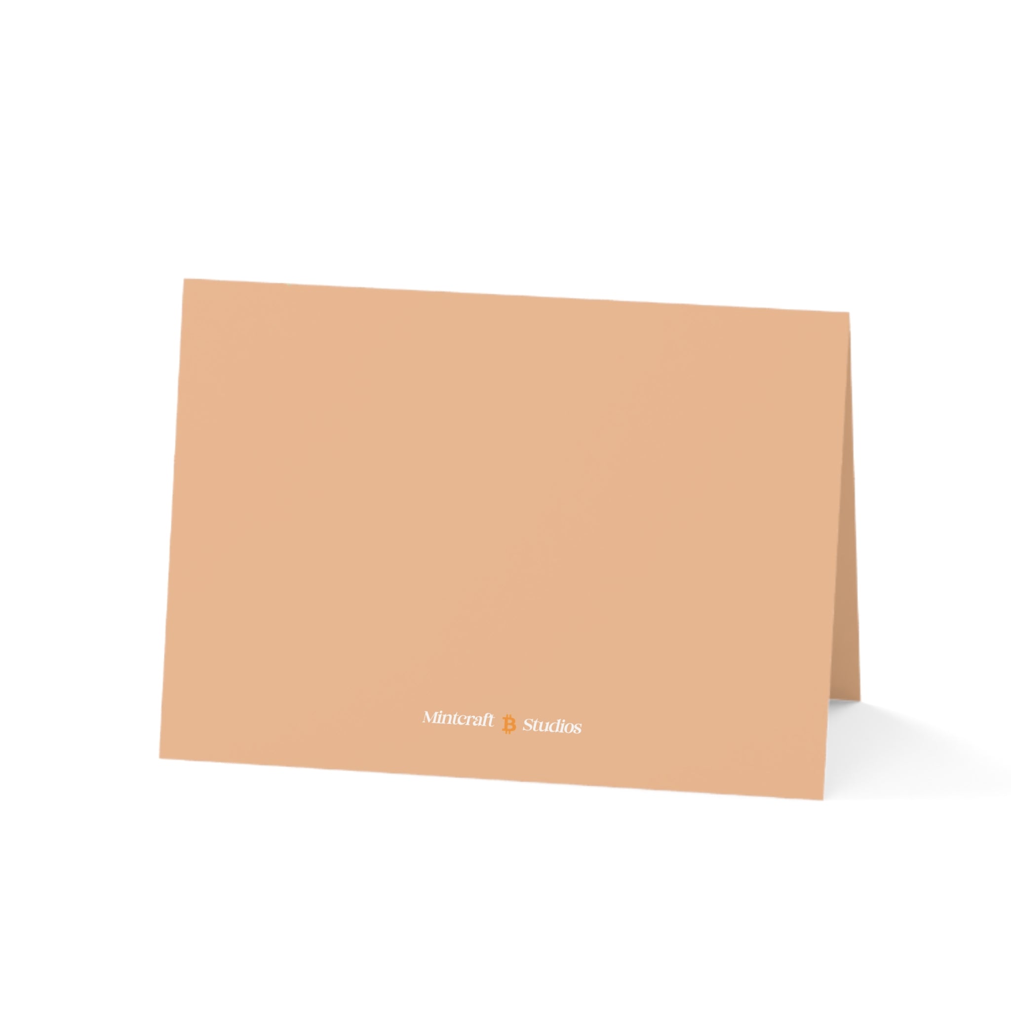 Bitcoin Boots Greeting Card