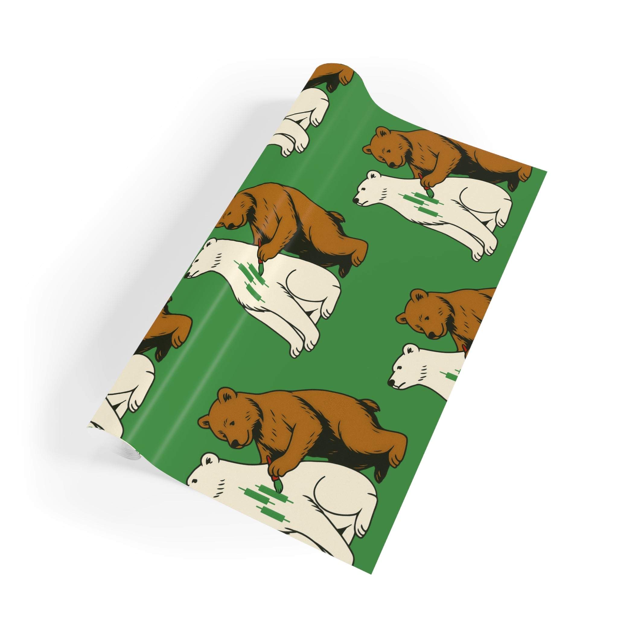 The Bear Wrapping Paper