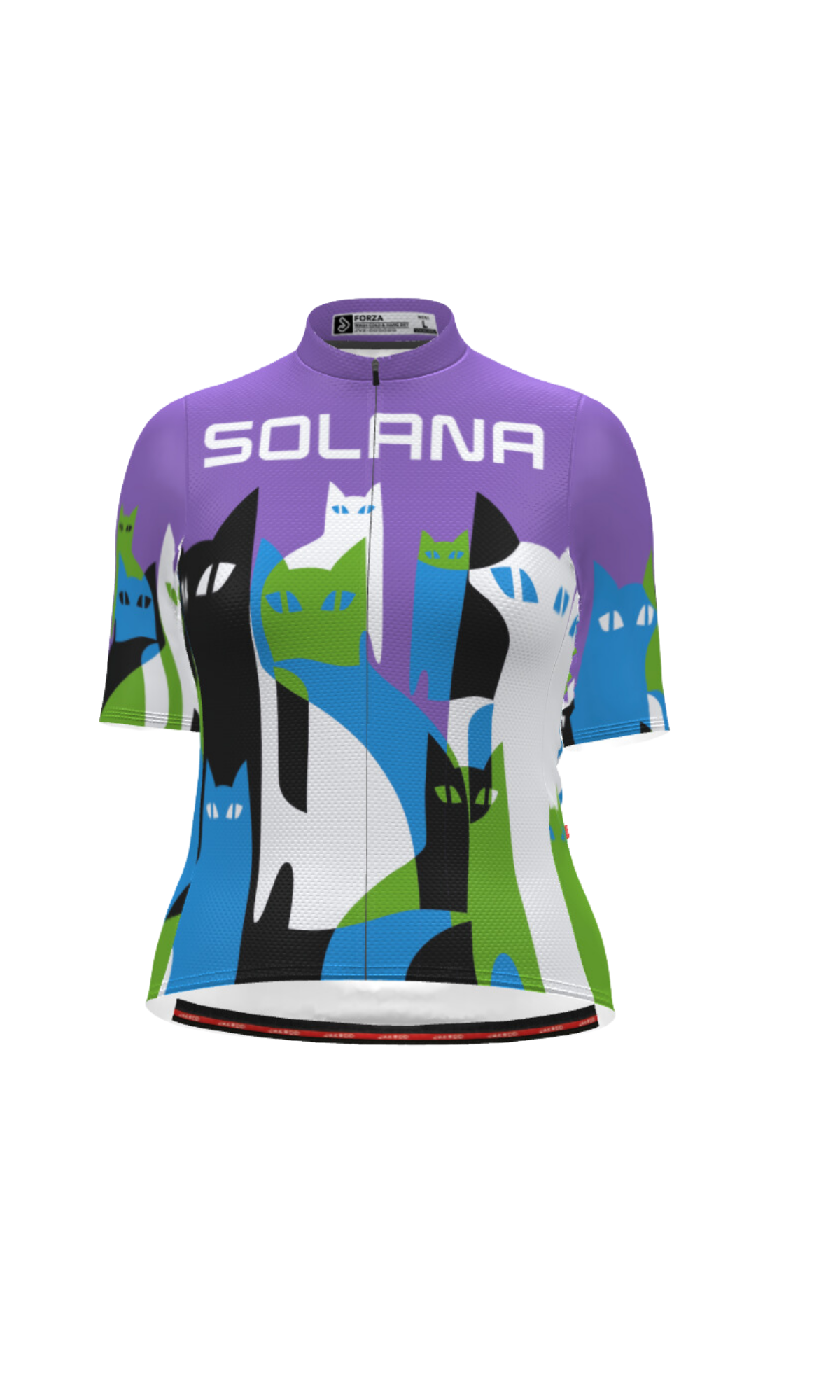 Solana Cats Forza Cycling Jersey