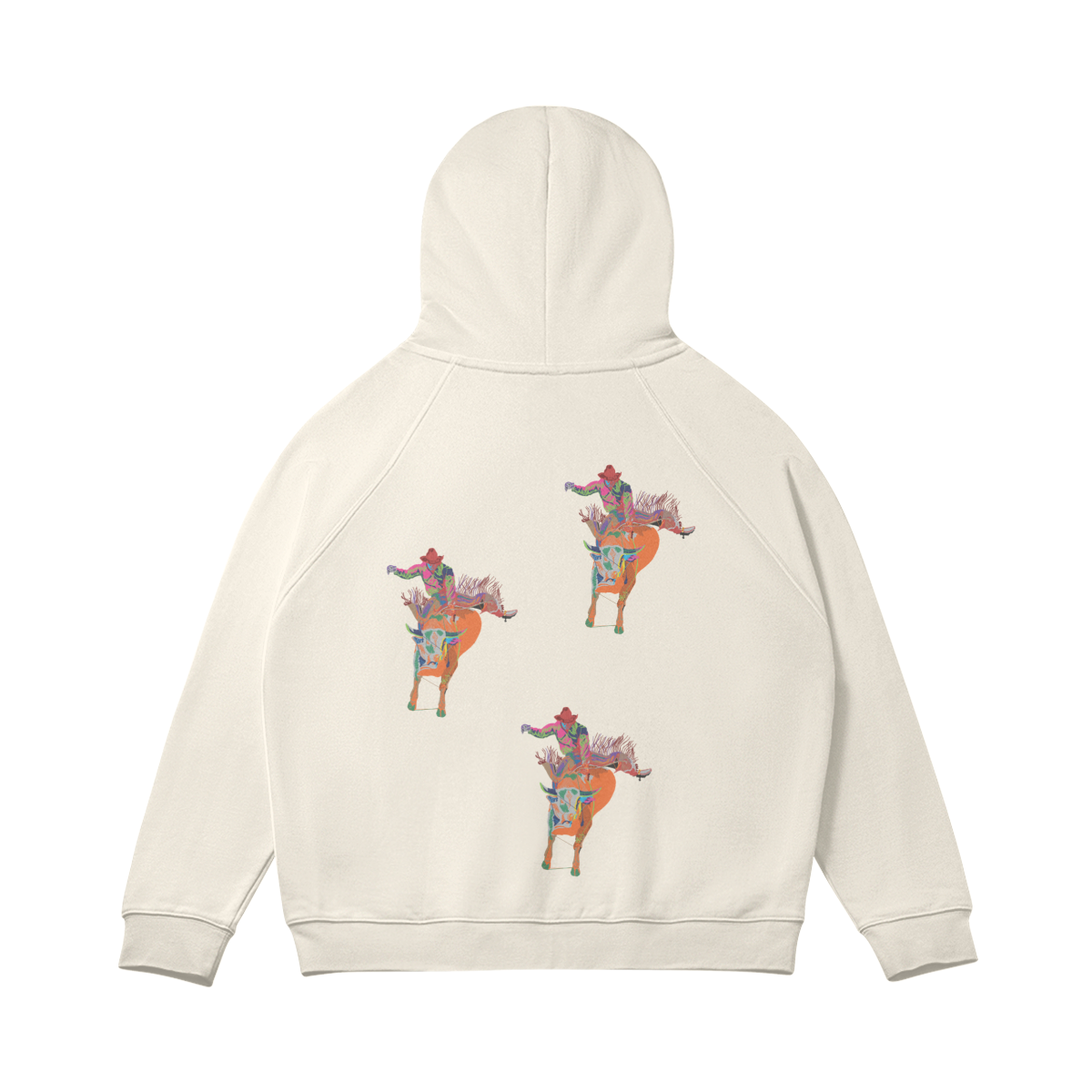 Bull Run Embroidered Hoodie