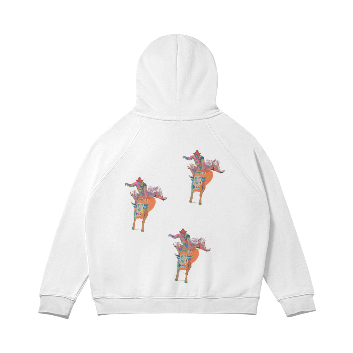 Bull Run Embroidered Hoodie