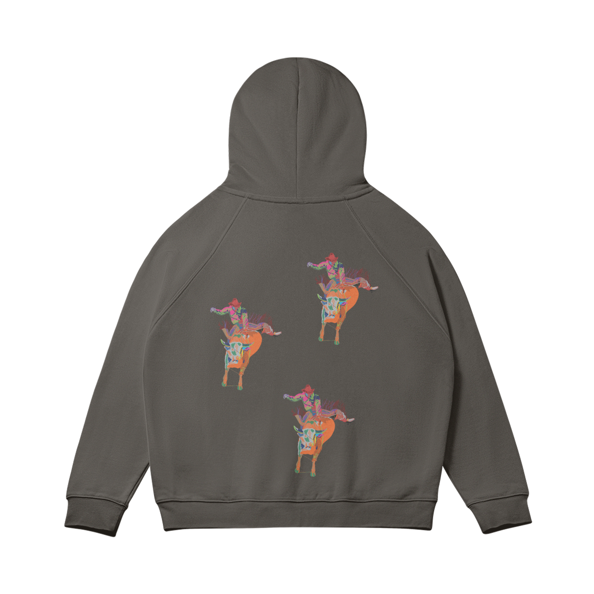 Bull Run Embroidered Hoodie