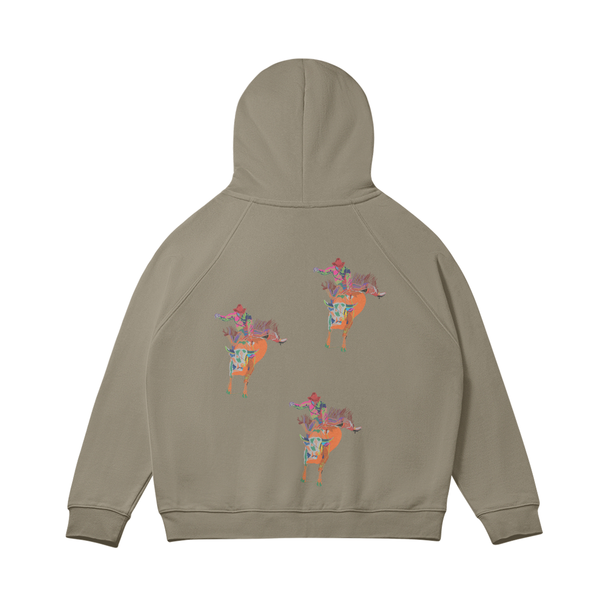 Bull Run Embroidered Hoodie