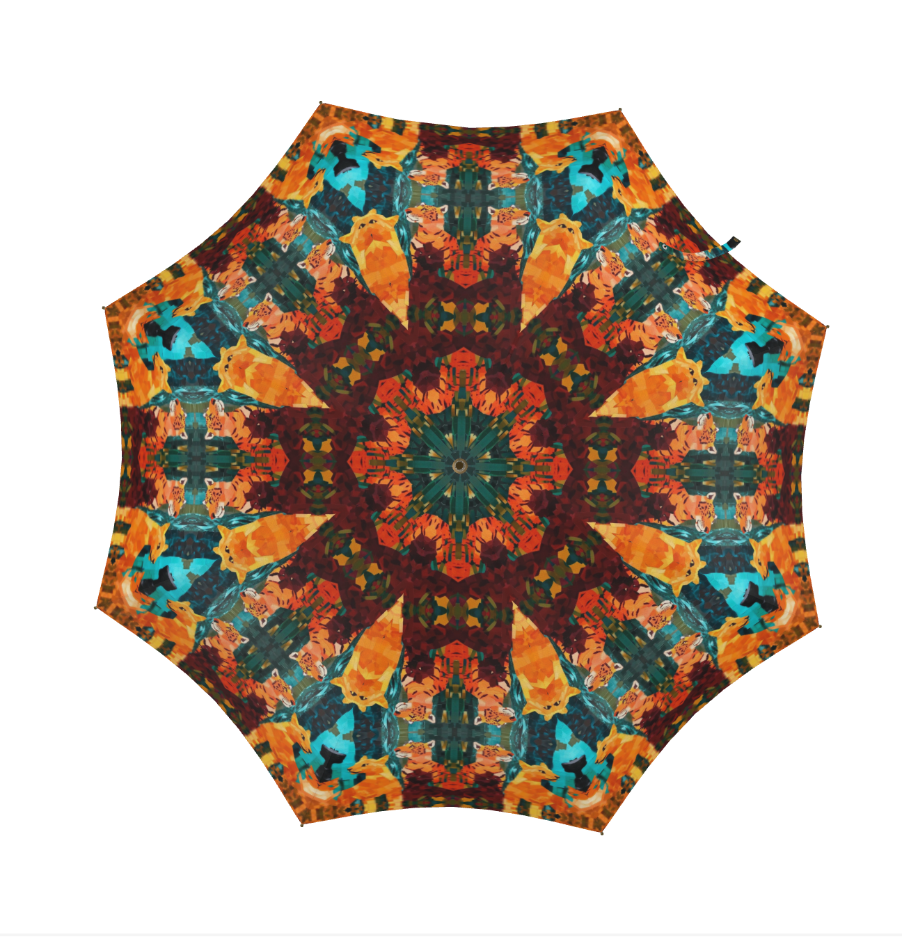 Feline Mirage Umbrella