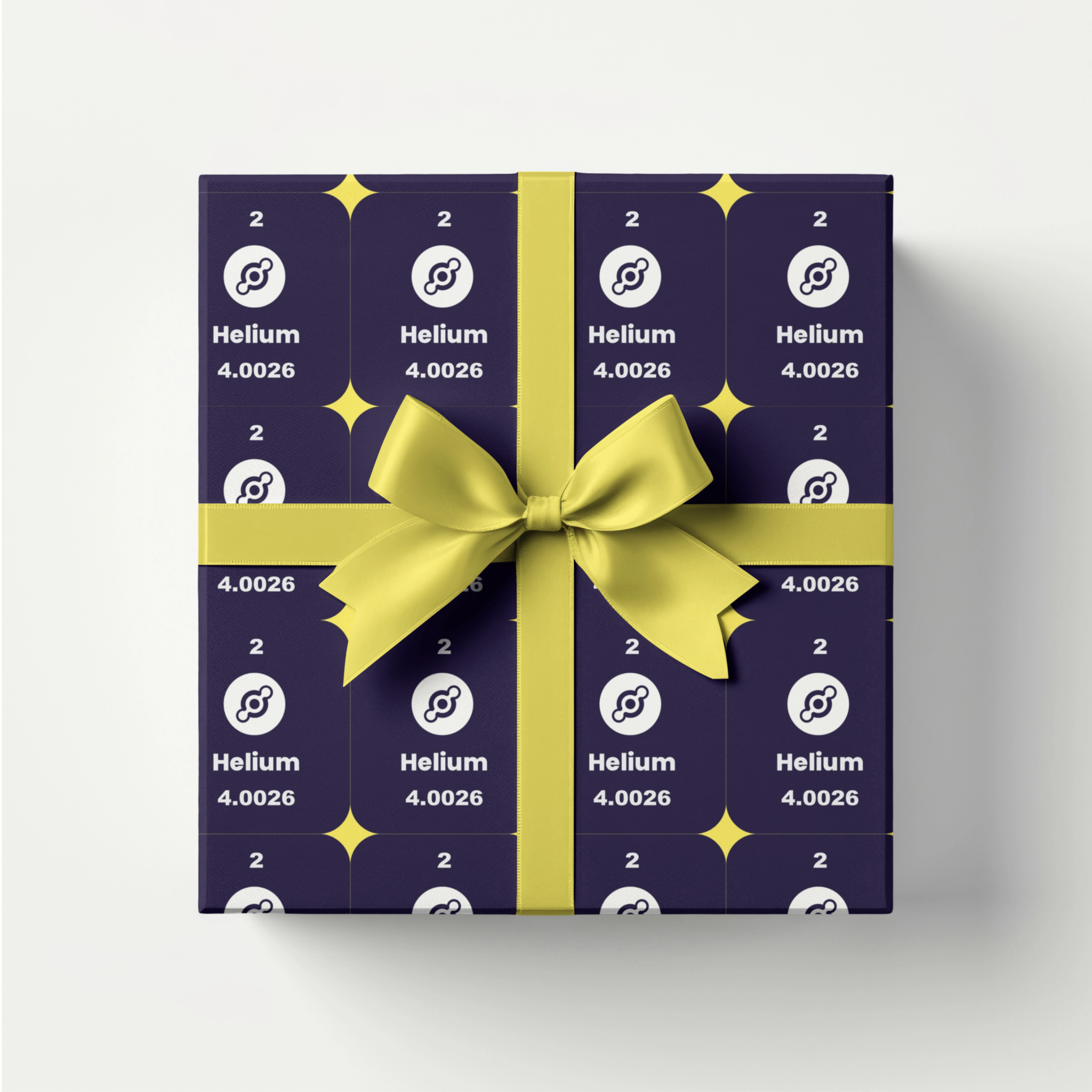 Helium Scientific Wrapping Paper
