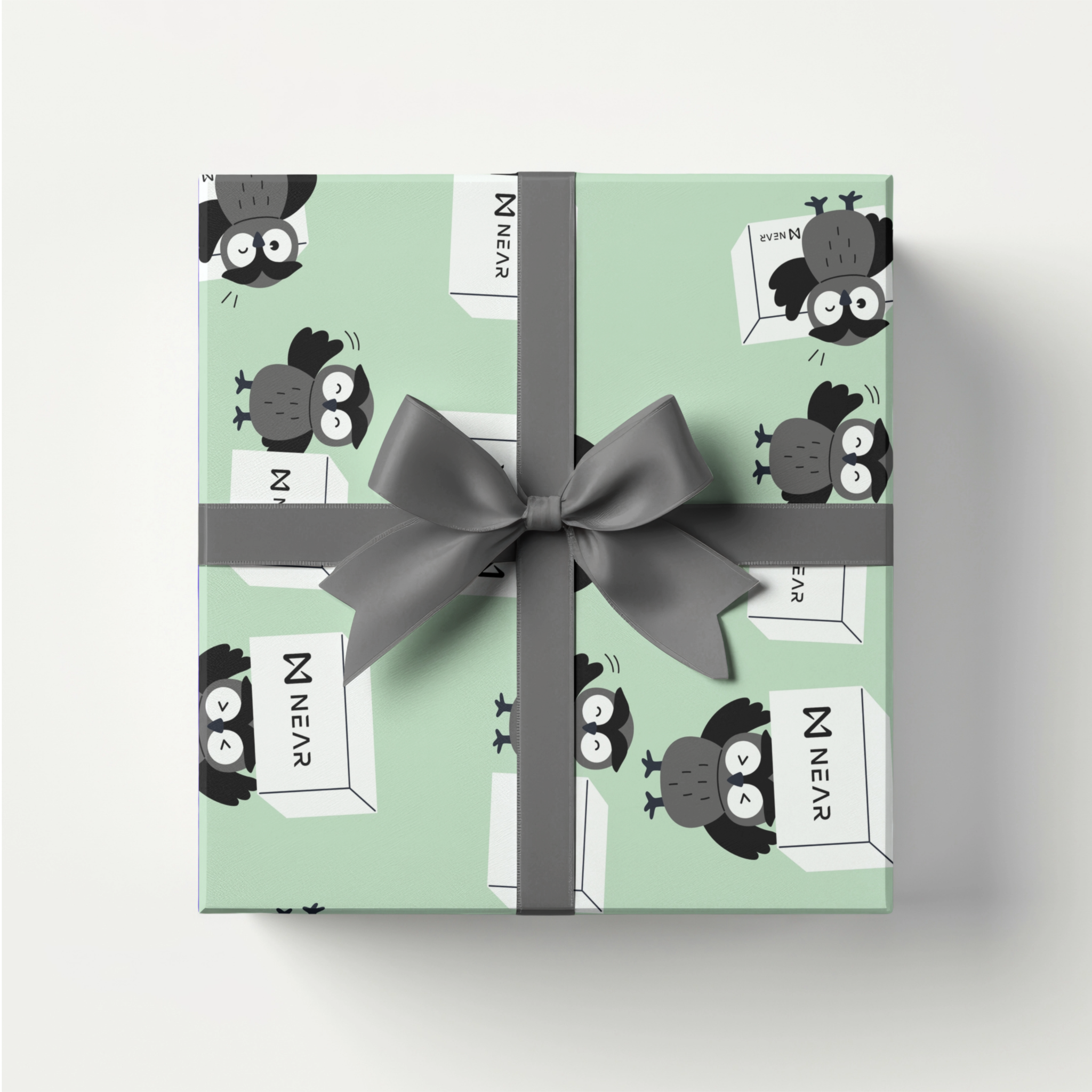 Near Hoots Wrapping Paper