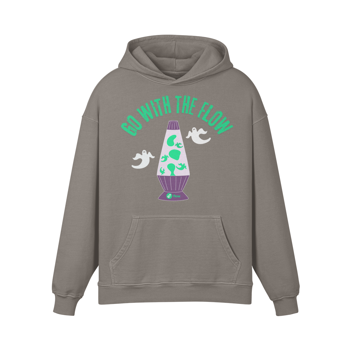 Flow Ghost Oversized Hoodie