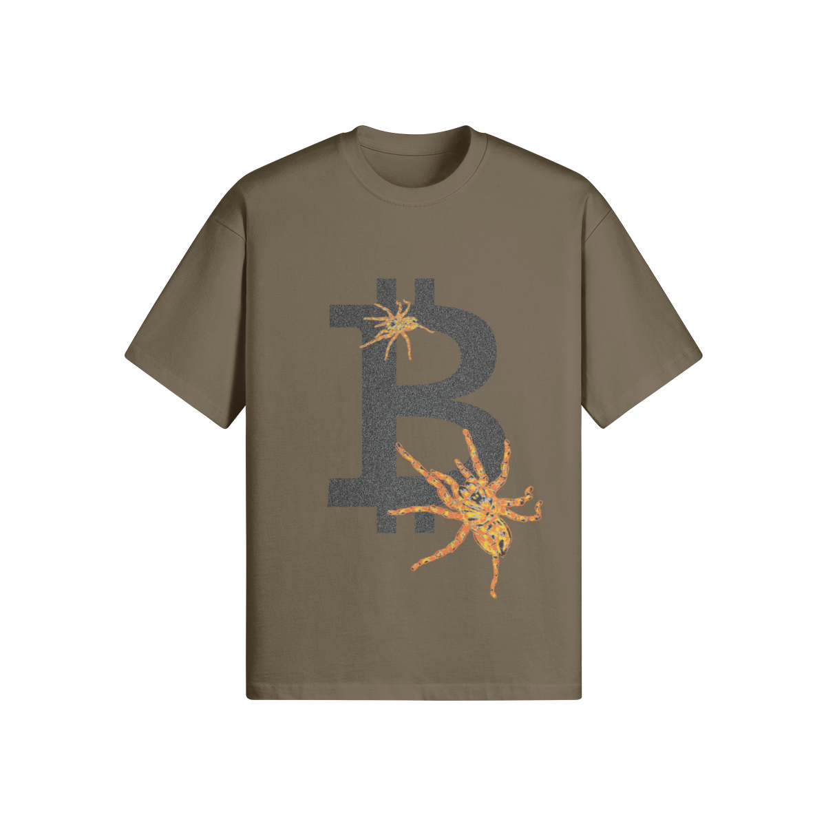 Bitcoin Arachnid Embroidered Tee