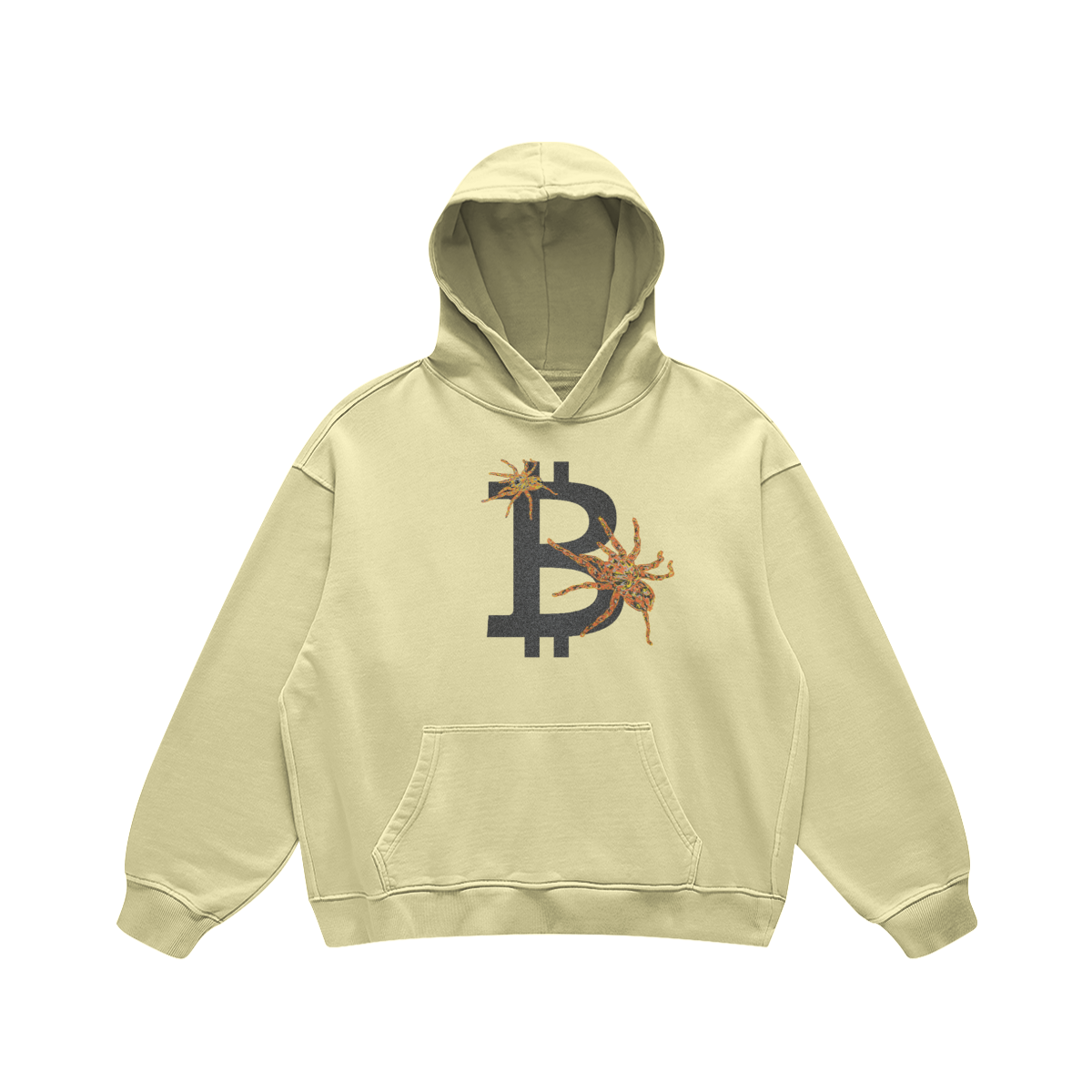 Bitcoin Arachnid Embroidered Hoodie