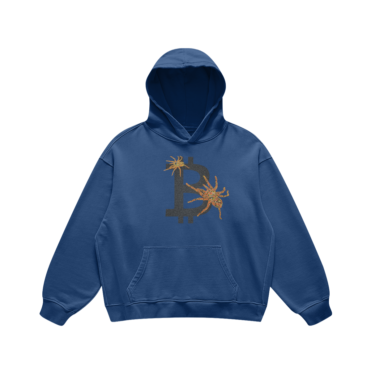 Bitcoin Arachnid Embroidered Hoodie