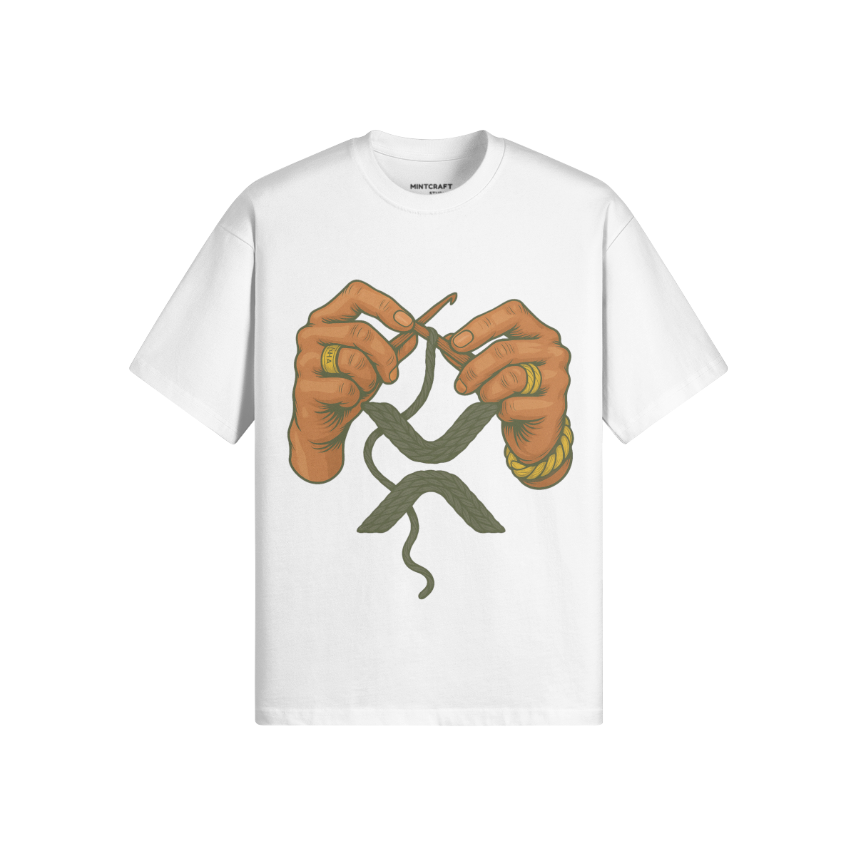 XRP Threads T-shirt showcasing unique graphic design, made from premium double yarn cotton.